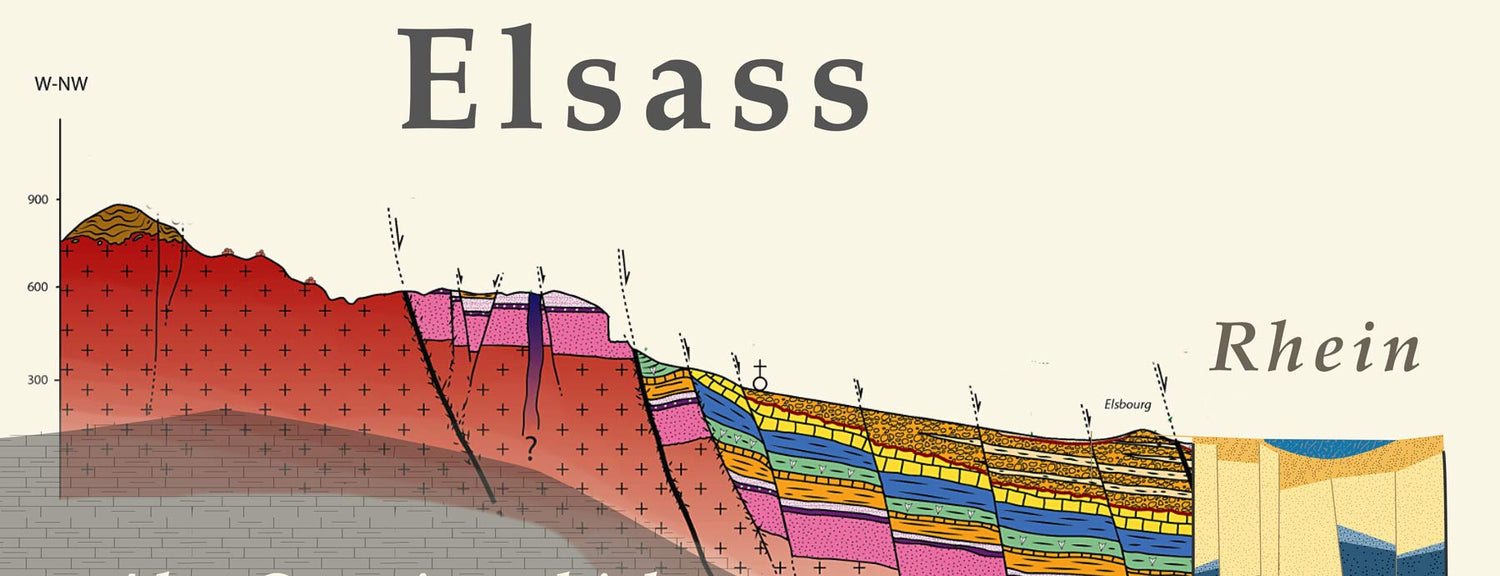 Viele Falten im Elsass