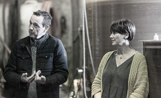 Aus den Schalen der Beeren