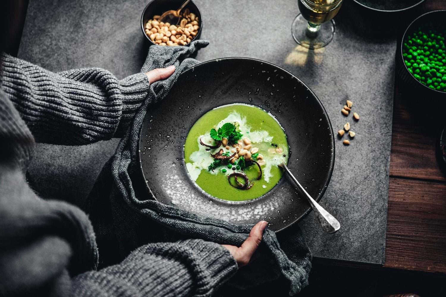 Wein passend zur Gemüsesuppe